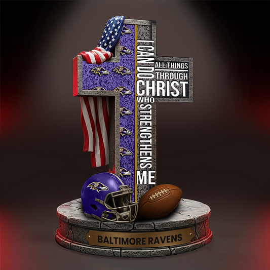 BAL x NFL Premium Acrylic Block DATND TANTD