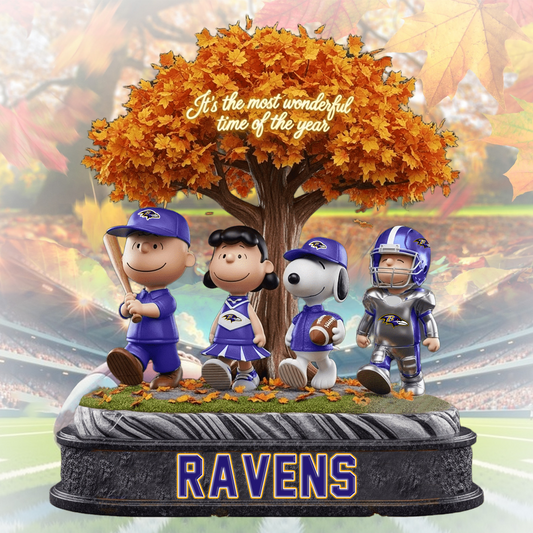 BAL x NFL Premium Acrylic Block DATND TANTD