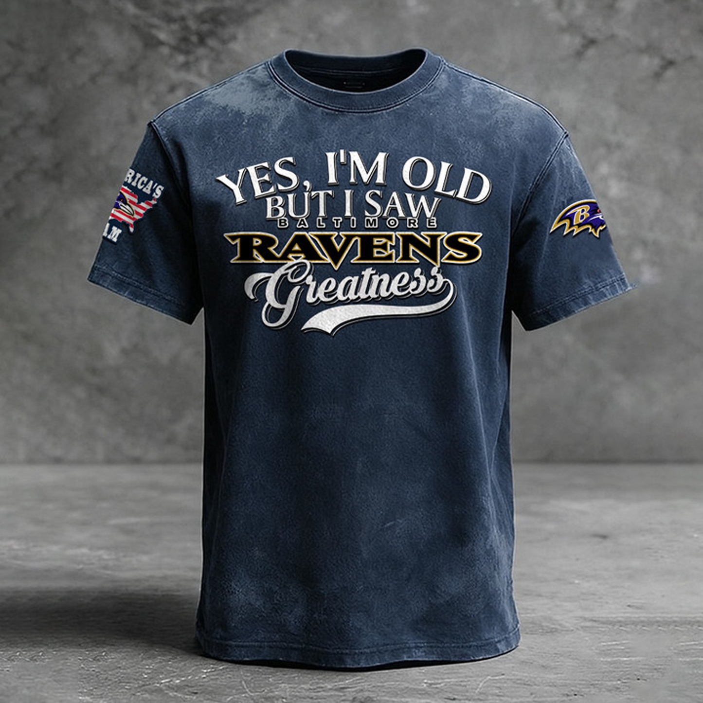 BAL X NFL Retro Style Shirt V1 NAK NHT