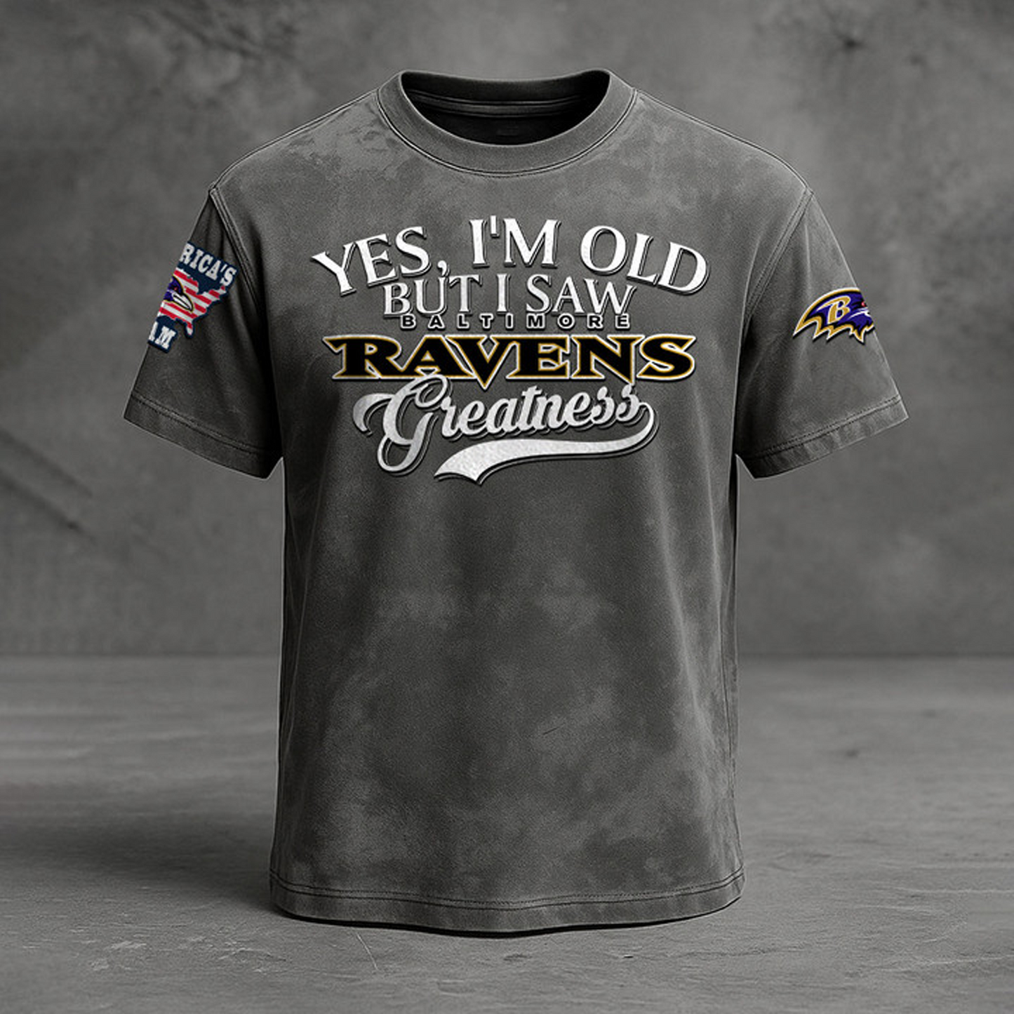 BAL X NFL Retro Style Shirt V1 NAK NHT