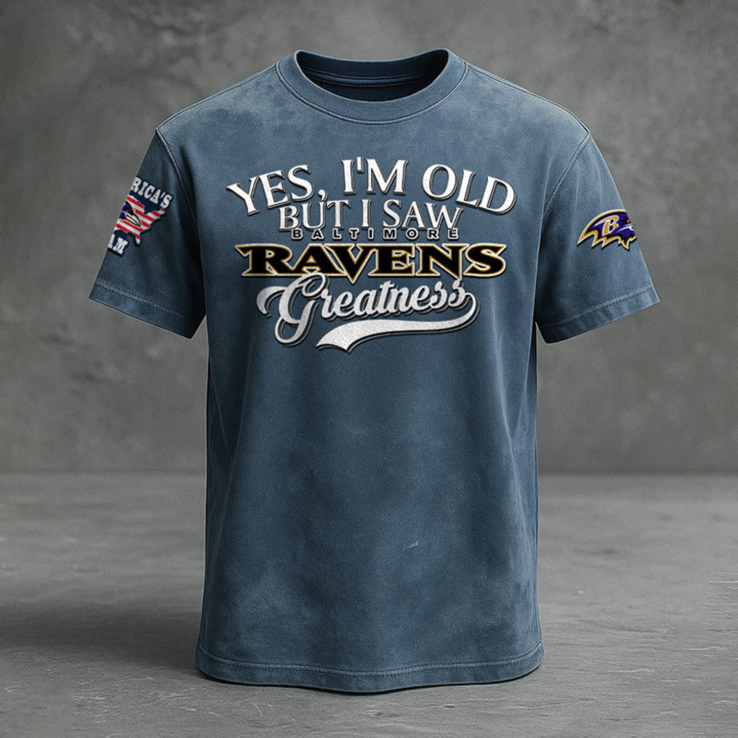 BAL X NFL Retro Style Shirt V1 NAK NHT