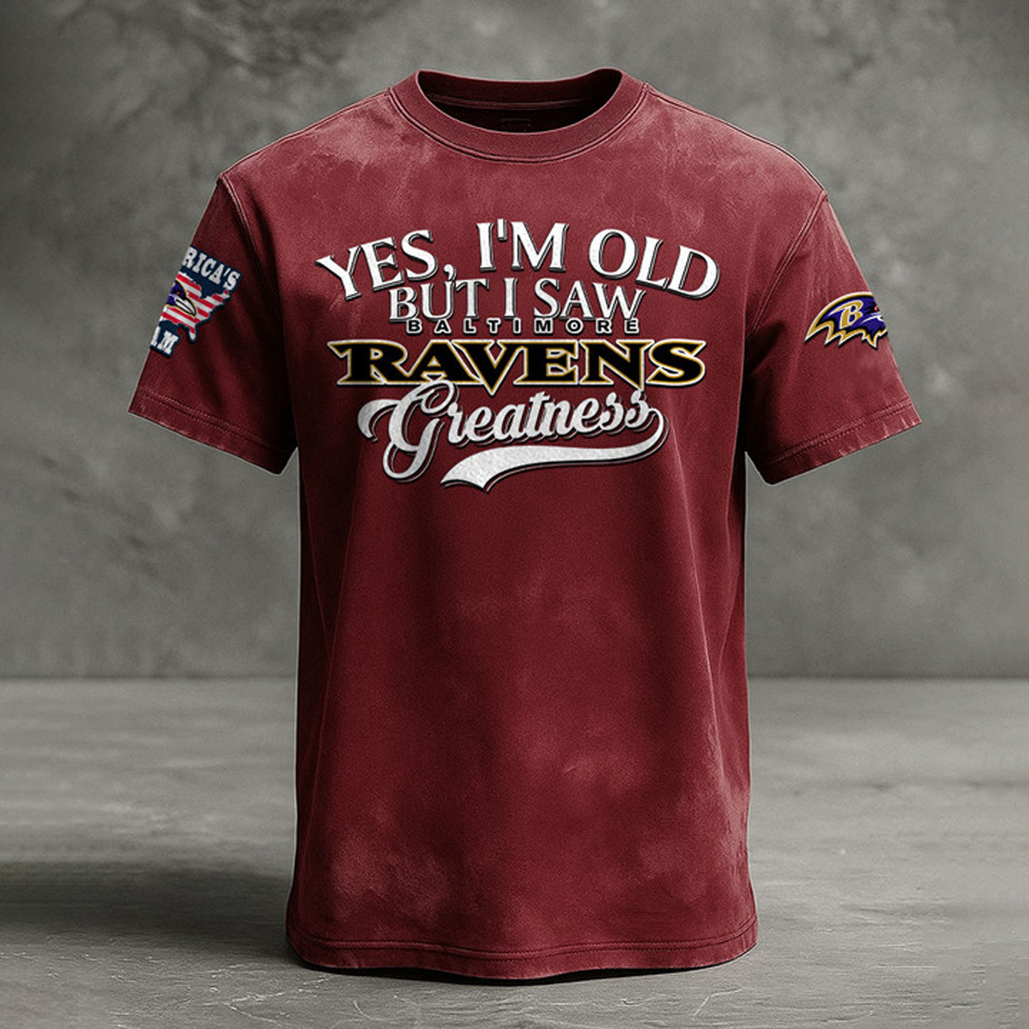 BAL X NFL Retro Style Shirt V1 NAK NHT