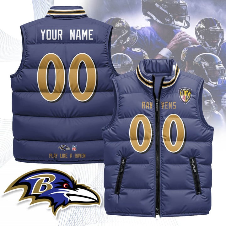 BAL x NFL Unisex Puffer Vest DatND ThuongNH