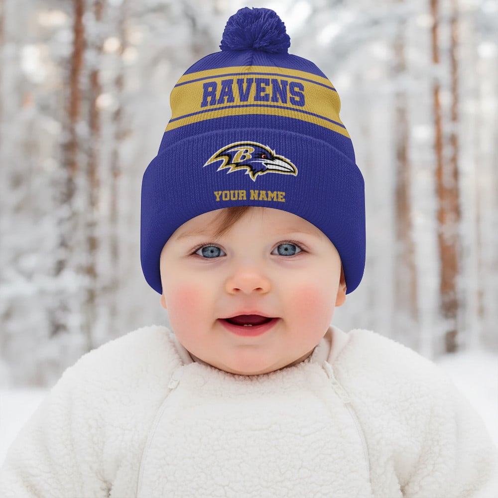 BAL x NFL Woolen Beanie Hat Aldult And Kid DatND DVT