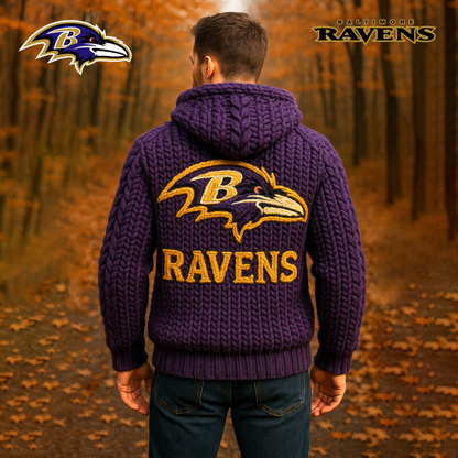 Baltimore Ravens Premium NFL Autumn Hoodie V1 NAK