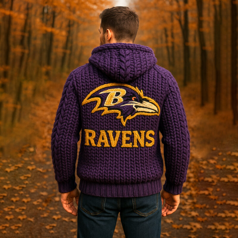 Baltimore Ravens Premium NFL Autumn Hoodie V1 NAK
