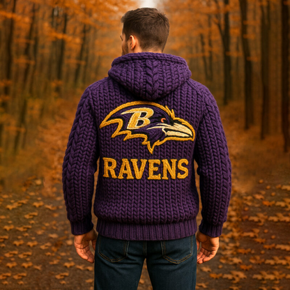 Baltimore Ravens Premium NFL Autumn Hoodie V1 NAK