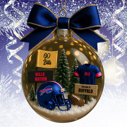 BB  NFL Acrylic Ball Ornament - Best Gift For Fans DDT CTND