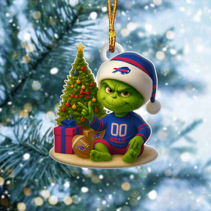 BB NFL x Grinch Premium Ornament DDT NTL