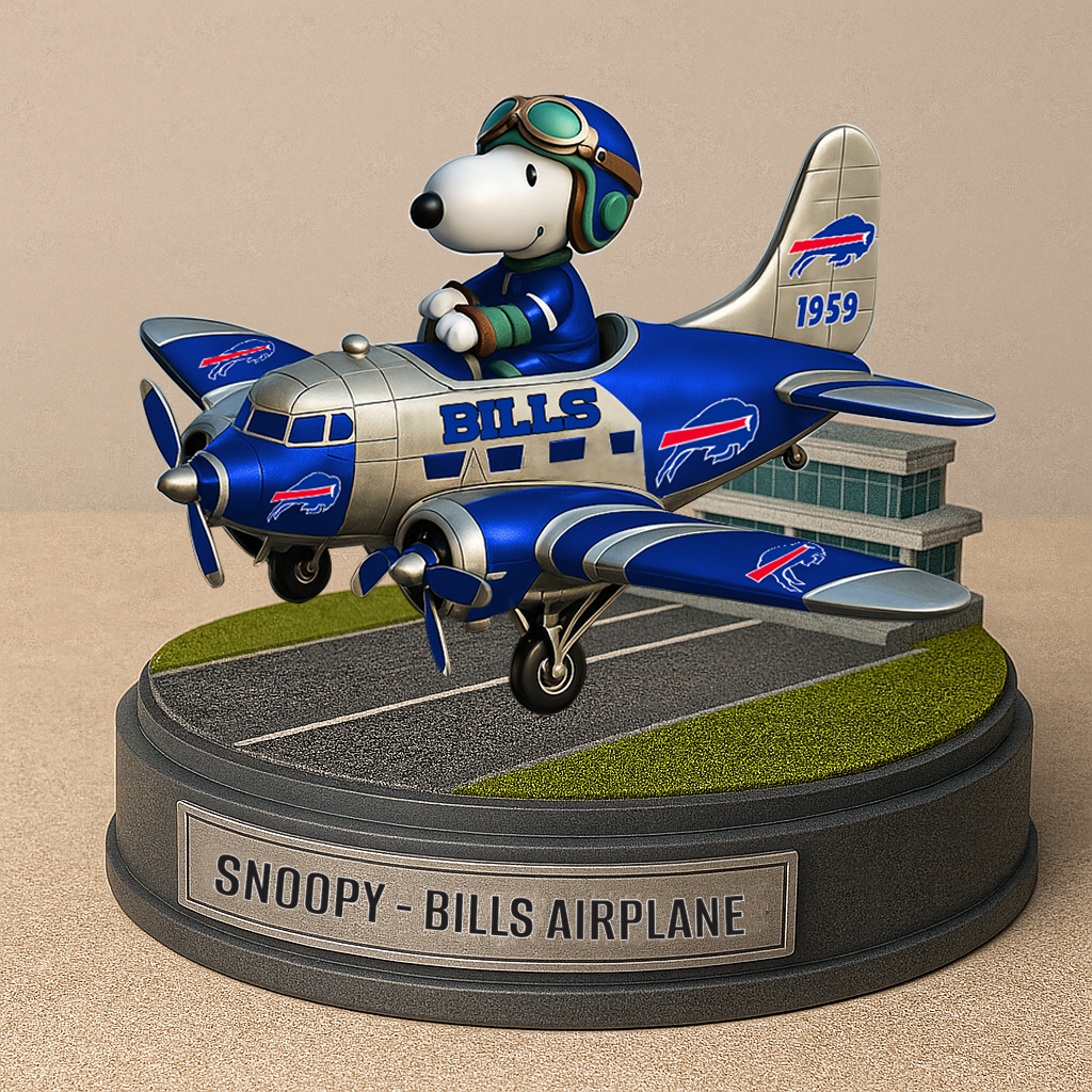 BB NFL x SNP Airplane Premium Acrylic Plaque DDT CTND