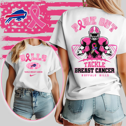 BB Pink Out - Tackle Breast Cancer 3D Shirt DDT 060825 CTND