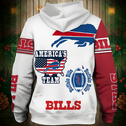 BB Premium NFL V3 3D Graphic Hoodie DDT NTL