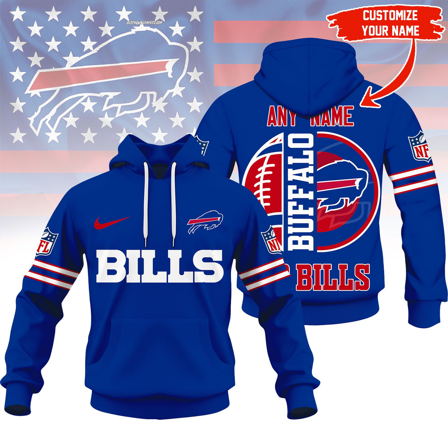 BB Premium NFL Fan Hoodie DDT HLPHUONG