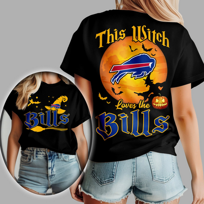 BB Premium NFL Halloween Witch Women Shirt DDT CTND