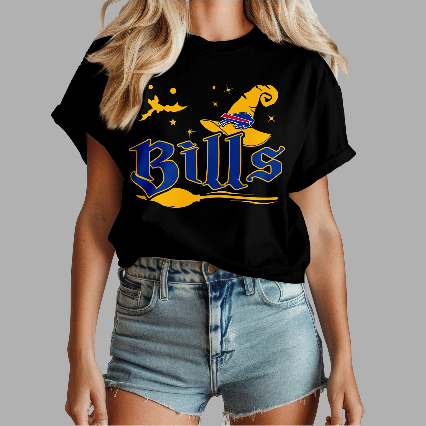 BB Premium NFL Halloween Witch Women Shirt DDT CTND