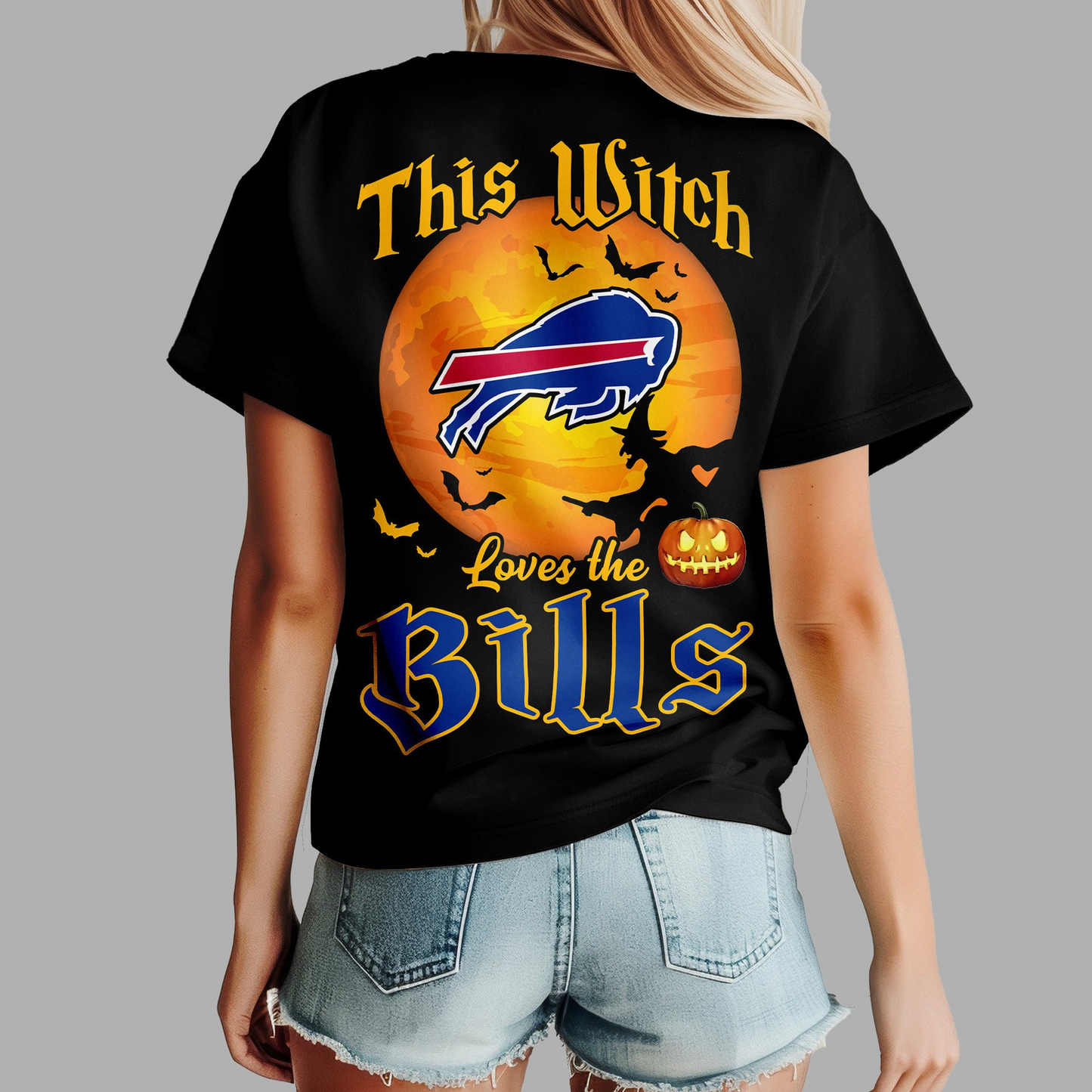 BB Premium NFL Halloween Witch Women Shirt DDT CTND