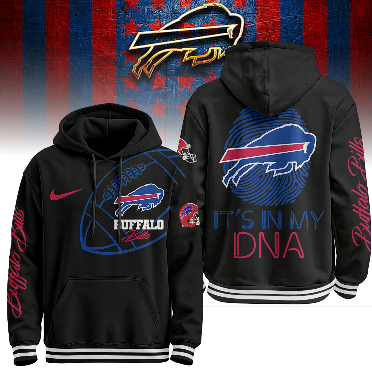 BB Premium NFL Its My DNA Hoodie DDT NTL