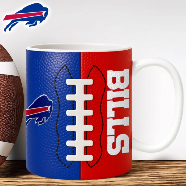BB Premium NFL Split Color Ceramic Mug DDT HLPhuong