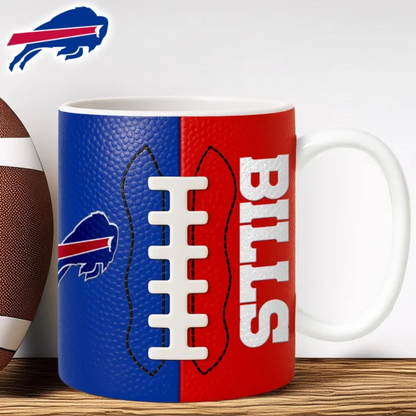BB Premium NFL Split Color Ceramic Mug DDT HLPhuong