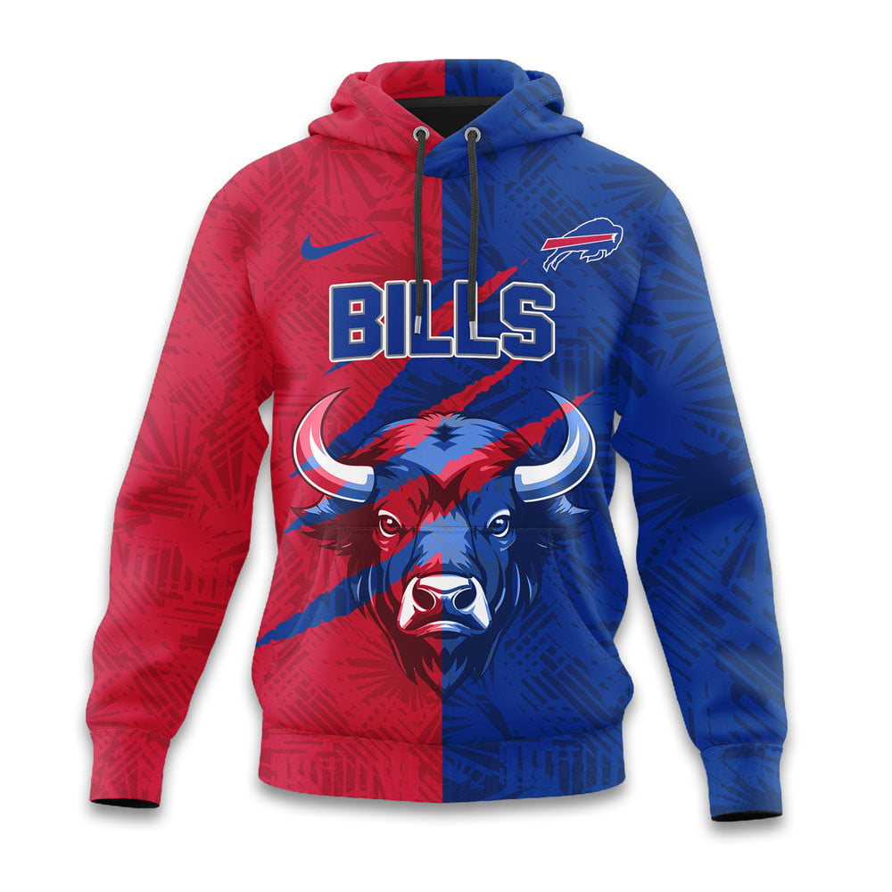 BB Premium NFL Split Color Hoodie DDT HLPHUONG