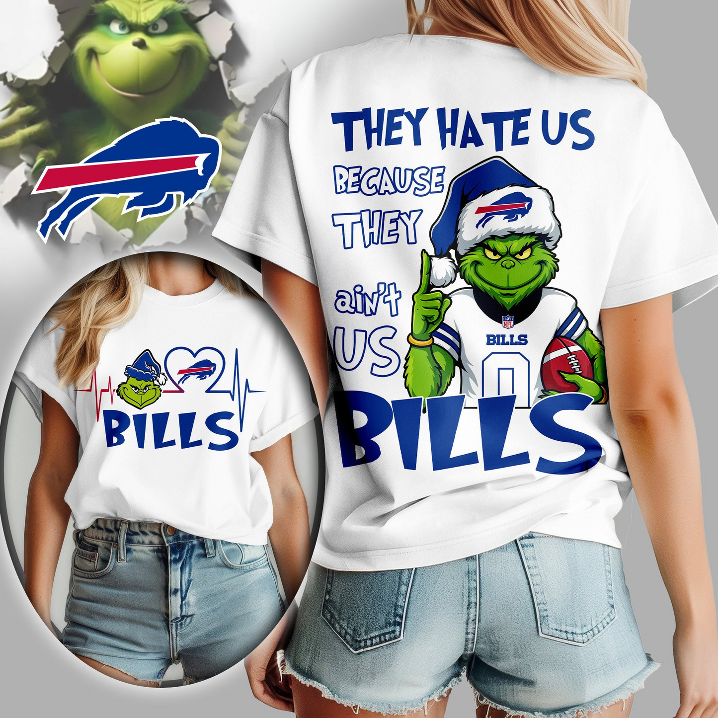 BB Premium NFL They Hate Us Woman Shirt DDT CTND