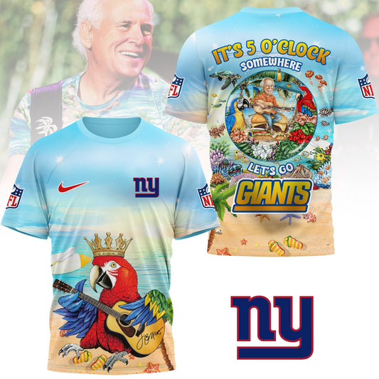 NYG Premium Jimmy Buffett Style Shirt DDT CTND