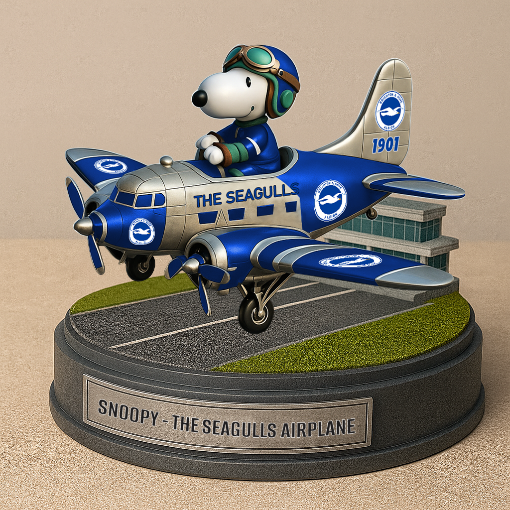BHA EPL x SNP Airplane Premium Acrylic Plaque DDT CTND