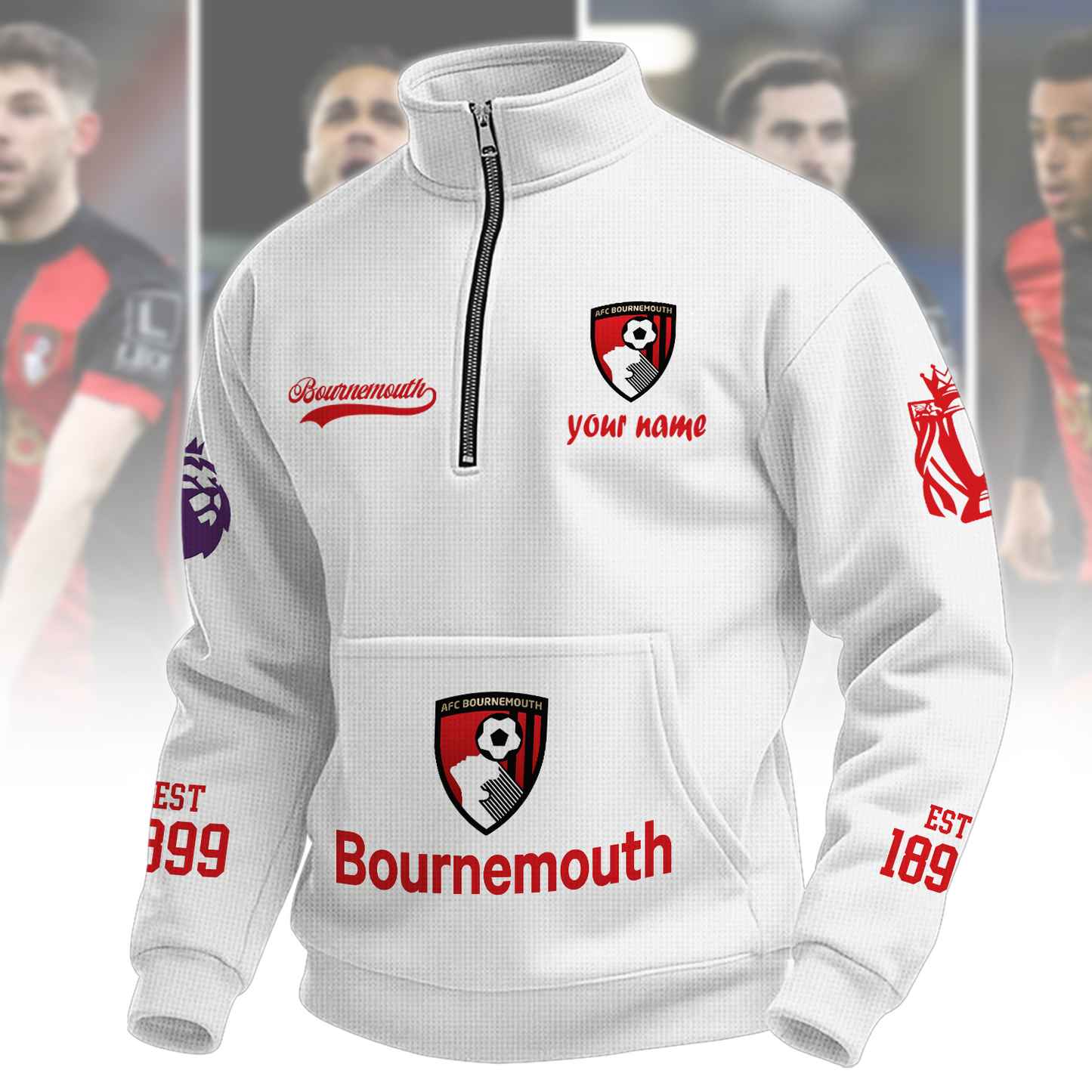BOU x EPL Quarter-Zip Sweatshirt DatND DVT