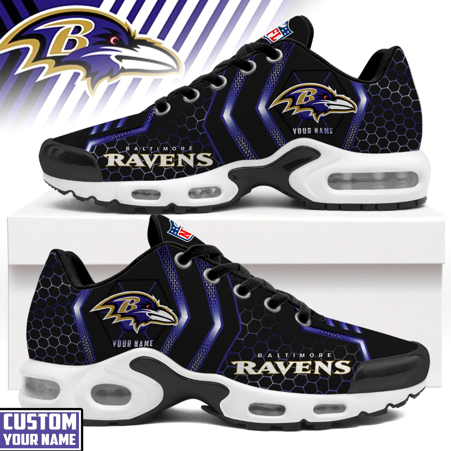 BR NFL Personalized Air Max Shoes Exclusive DDT CTND