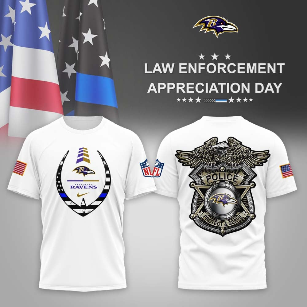 BR Premium Law Enforcement Appreciation Day T-shirt DDT CTND