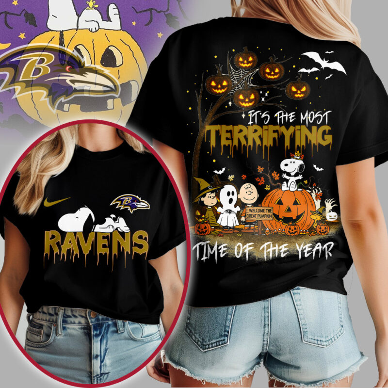 BR Premium NFL Terrifying Halloween Shirt DDT HLPHUONG
