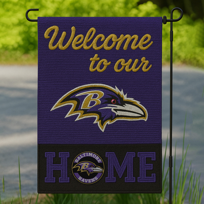 BR Premium NFL Welcome Home Flag DDT NTL