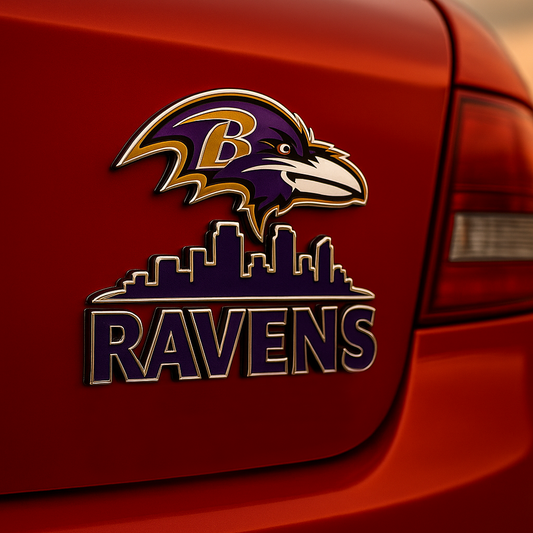 BR V2 Premium 3D Car Name Badge DDT TTV