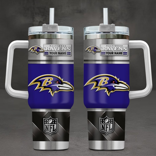 BR x NFL Stainless Steel Tumbler With Handle DDT HLPHUONG