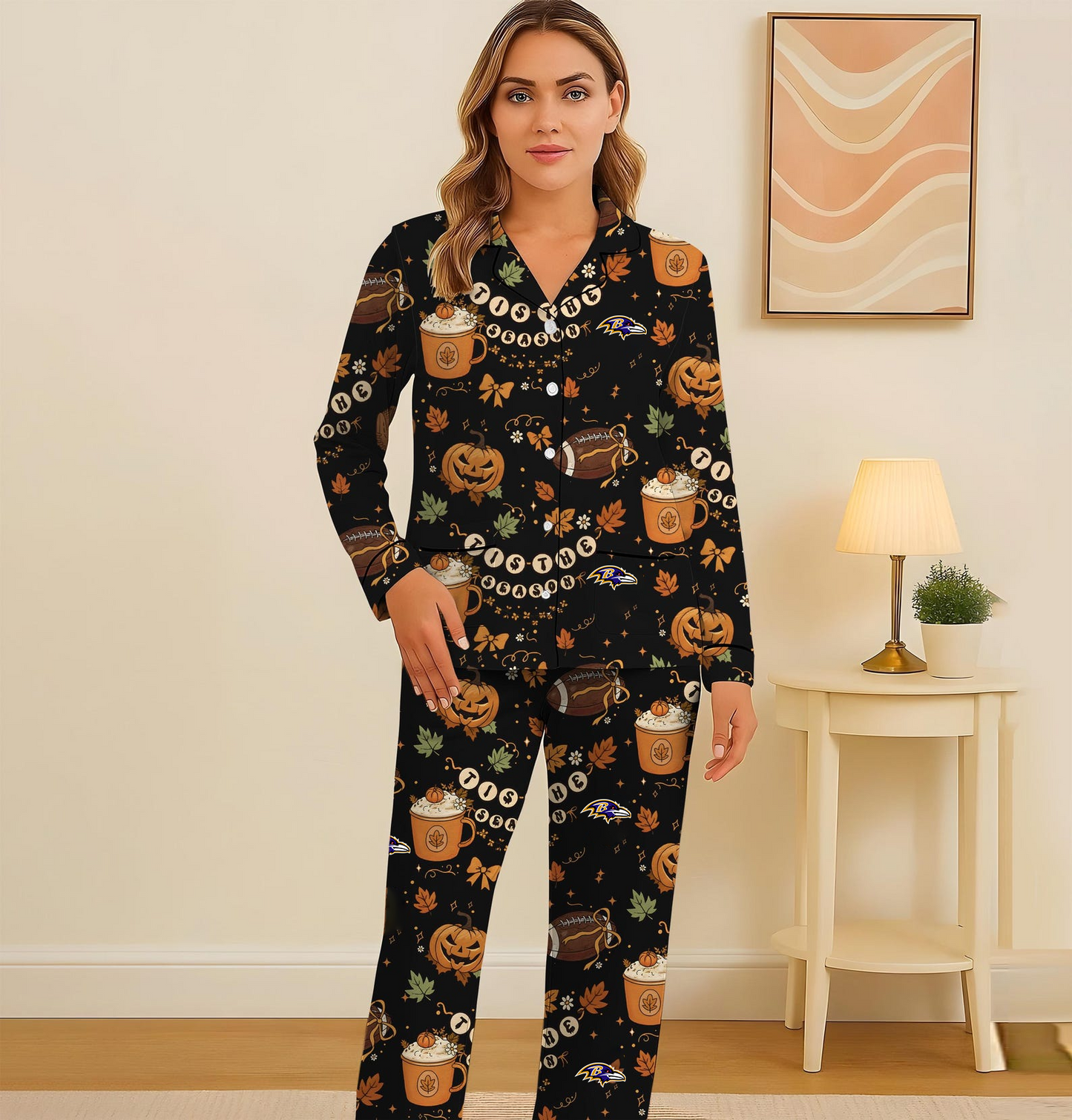 BR x NFL Tis The Season Pajama Set DDT HLP