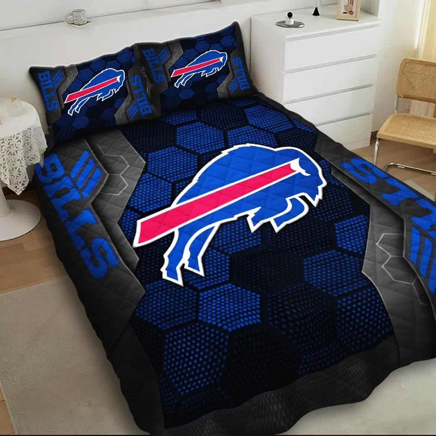 BUF x NFL Bedding Set Multicolor DATND TANTD