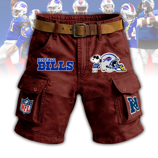 BUF x NFL Man Shorts