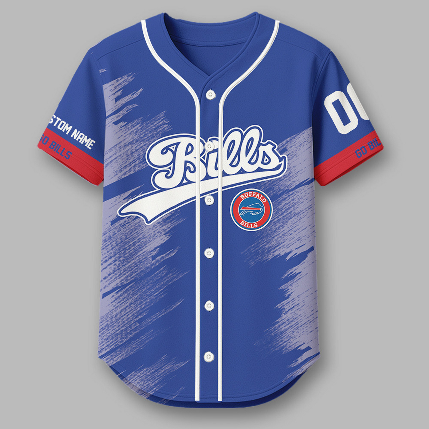 BUF x NFL Premium NFL Baseball Jersey DATND TANTD