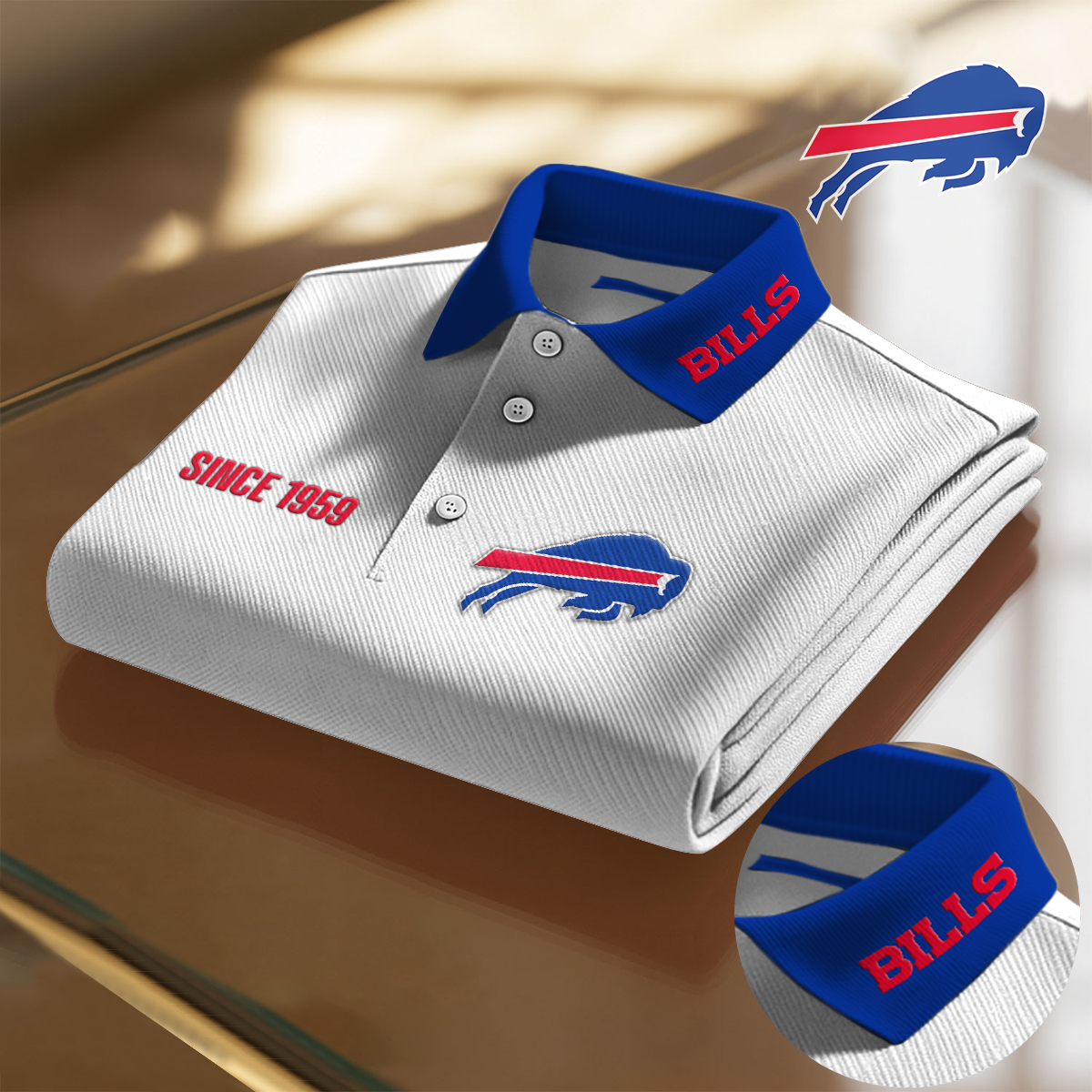 BUF x NFL Premium Polo Shirt  DatND DVT