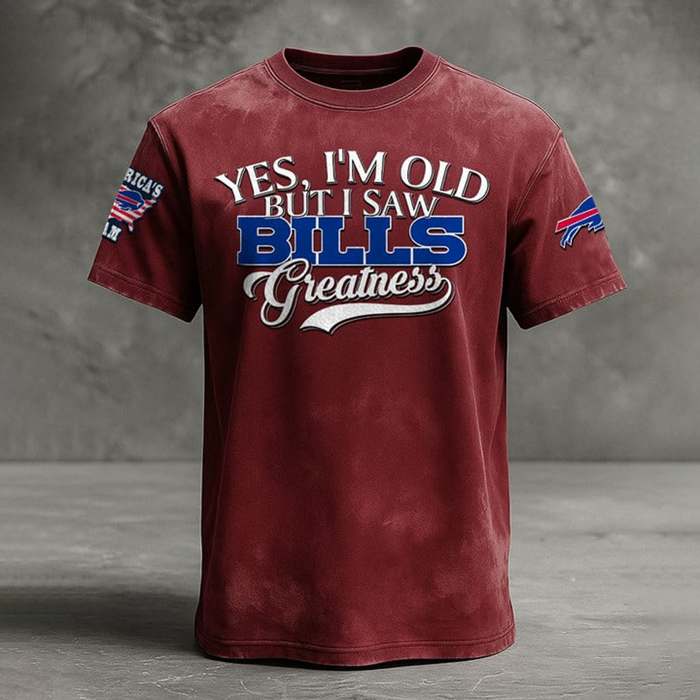 BUF X NFL Retro Style Shirt V1 NAK NHT