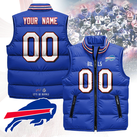 BUF x NFL Unisex Puffer Vest DatND ThuongNH