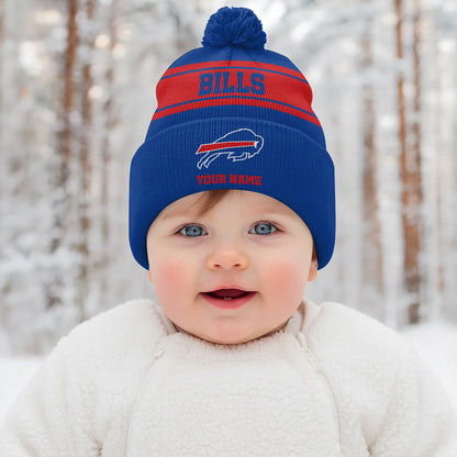 BUF x NFL Woolen Beanie Hat Aldult And Kid DatND DVT