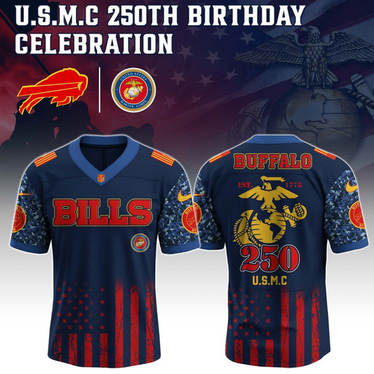 BUF x U.S.M.C 250th Birthday Celebration Jersey DatND DVT