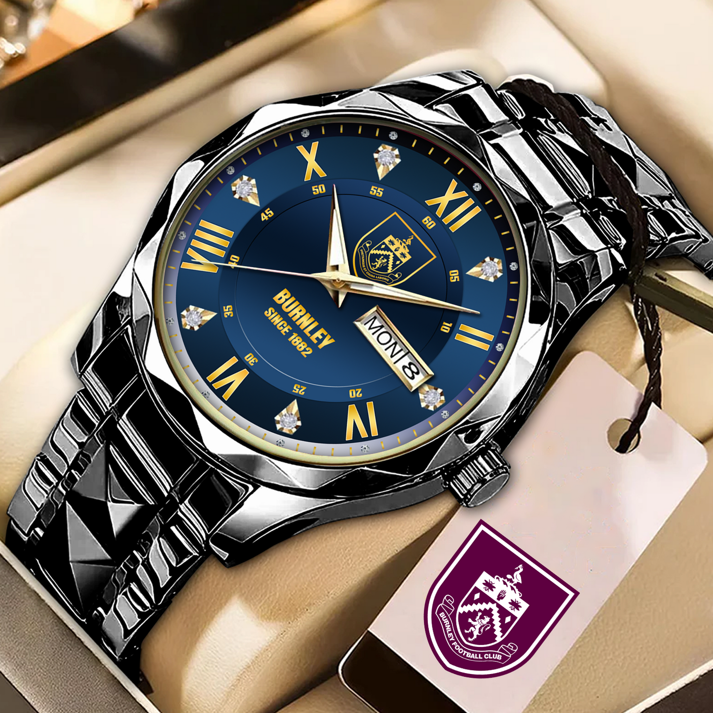BUR Alloy Luxury Quartz Watch DATND TANTD