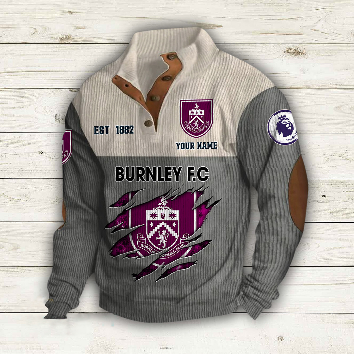BUR x EPL Double Breasted Stand Collar Hoodies DATND TANTD