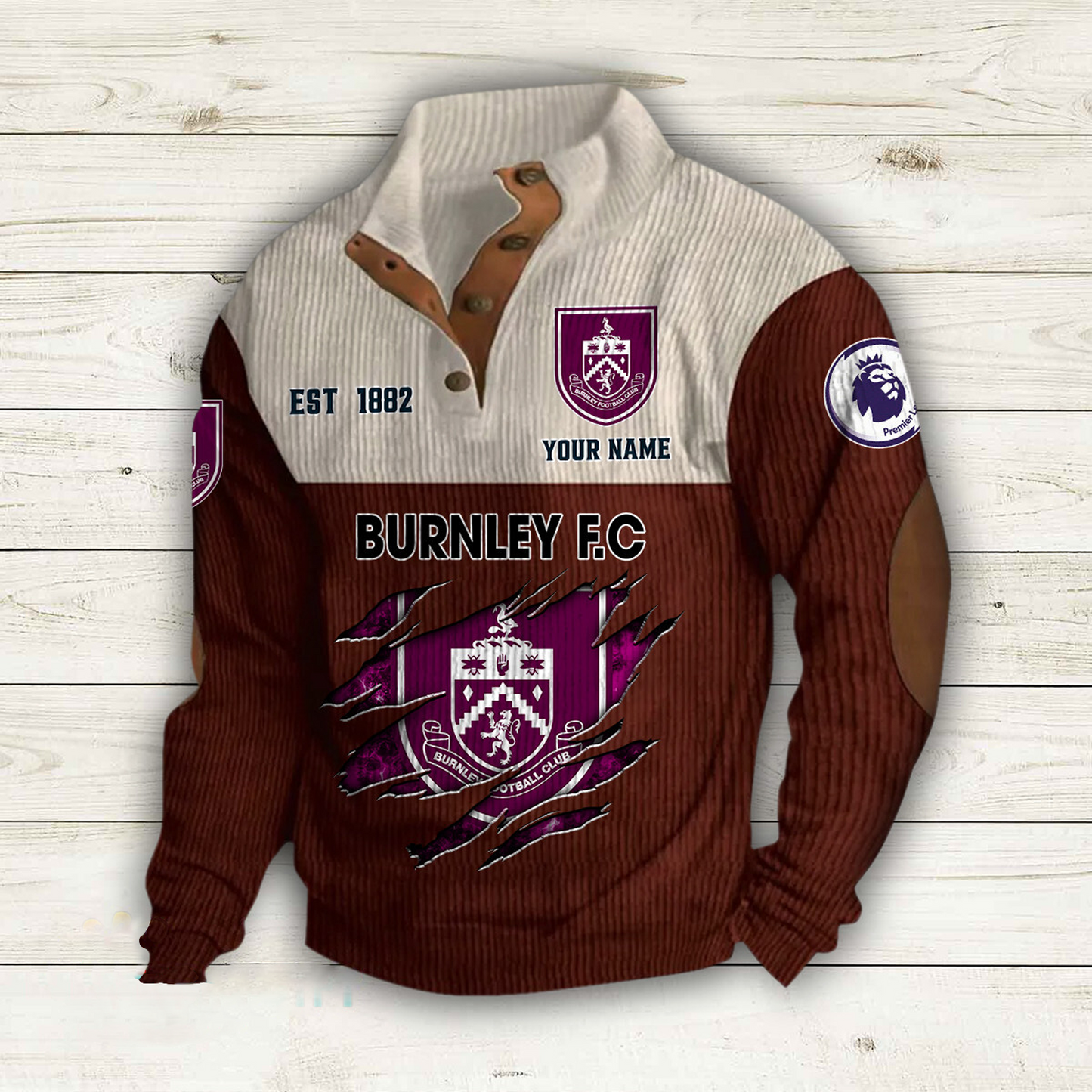 BUR x EPL Double Breasted Stand Collar Hoodies DATND TANTD