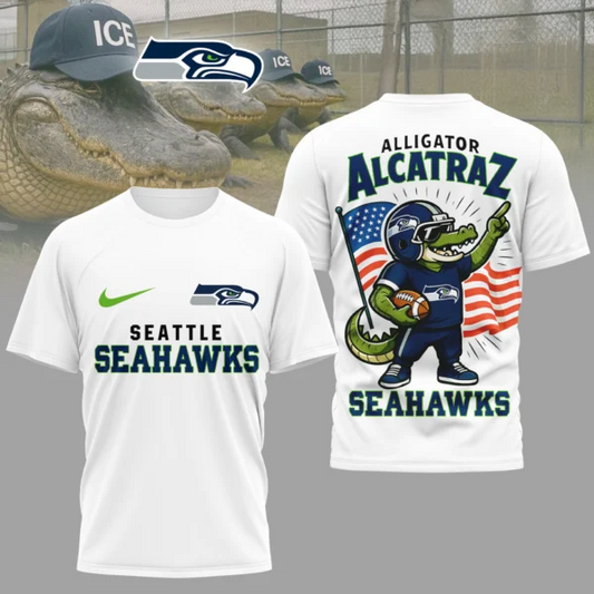 SS Premium NFL x Alligator Alcatraz 3D Shirt DDT 220725 TTV