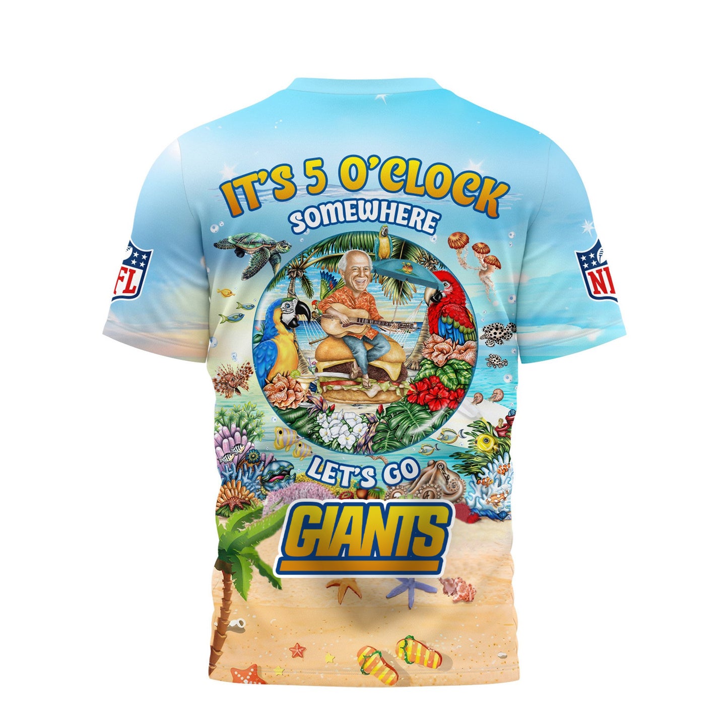 NYG Premium Jimmy Buffett Style Shirt DDT CTND