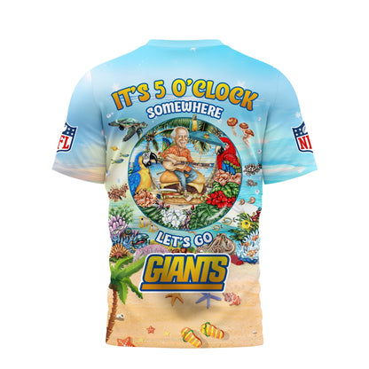 NYG Premium Jimmy Buffett Style Shirt DDT CTND