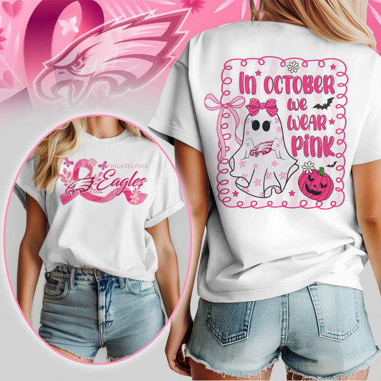 NFL PE - In October We Wear Pink Shirt DDT NTL
